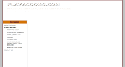 Desktop Screenshot of flavacooks.com