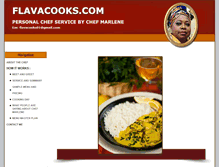 Tablet Screenshot of flavacooks.com
